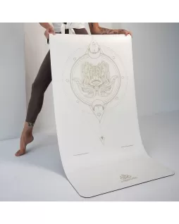 Коврик для йоги —  Hamsa White